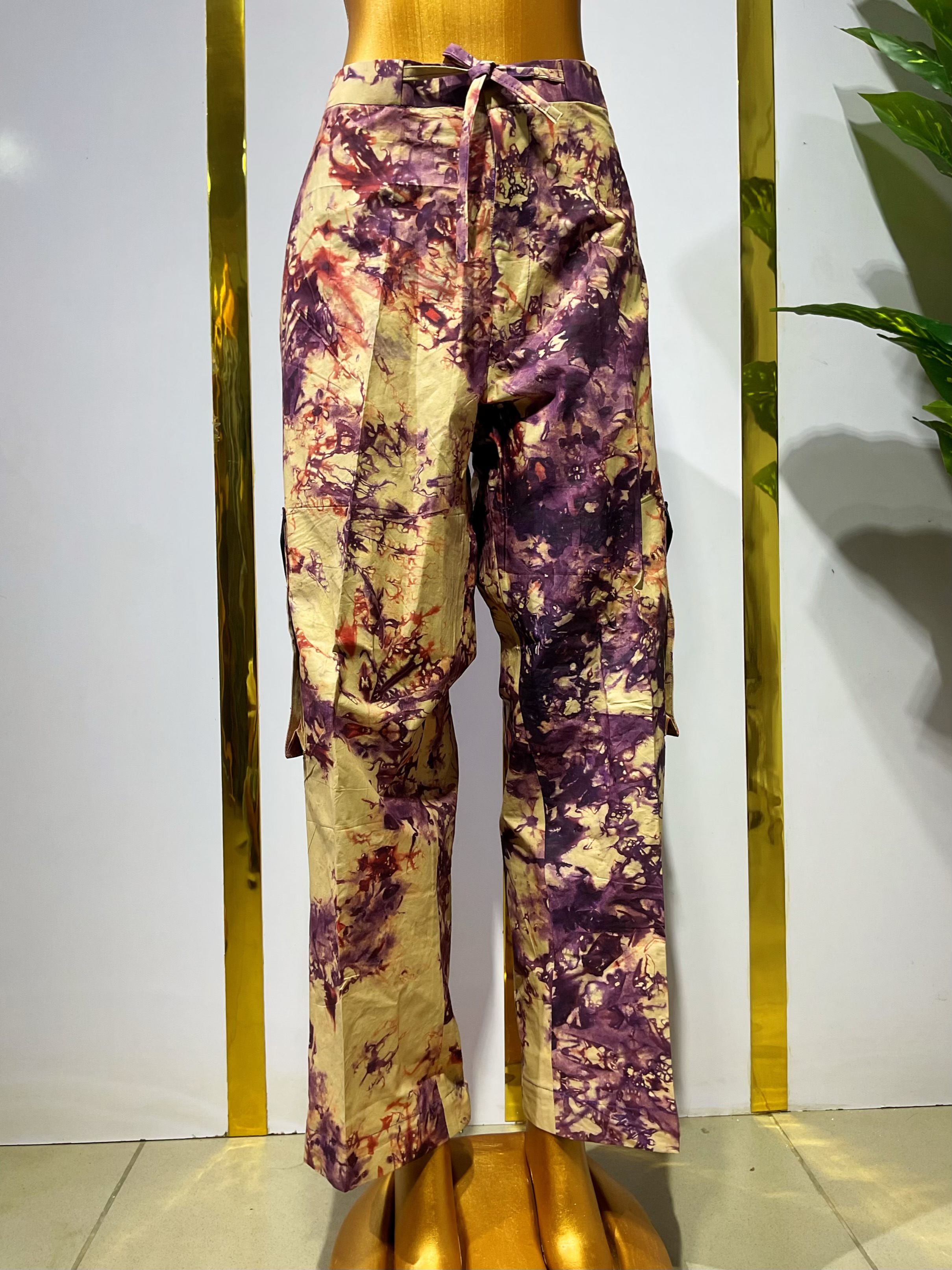 Combat pants - purple 