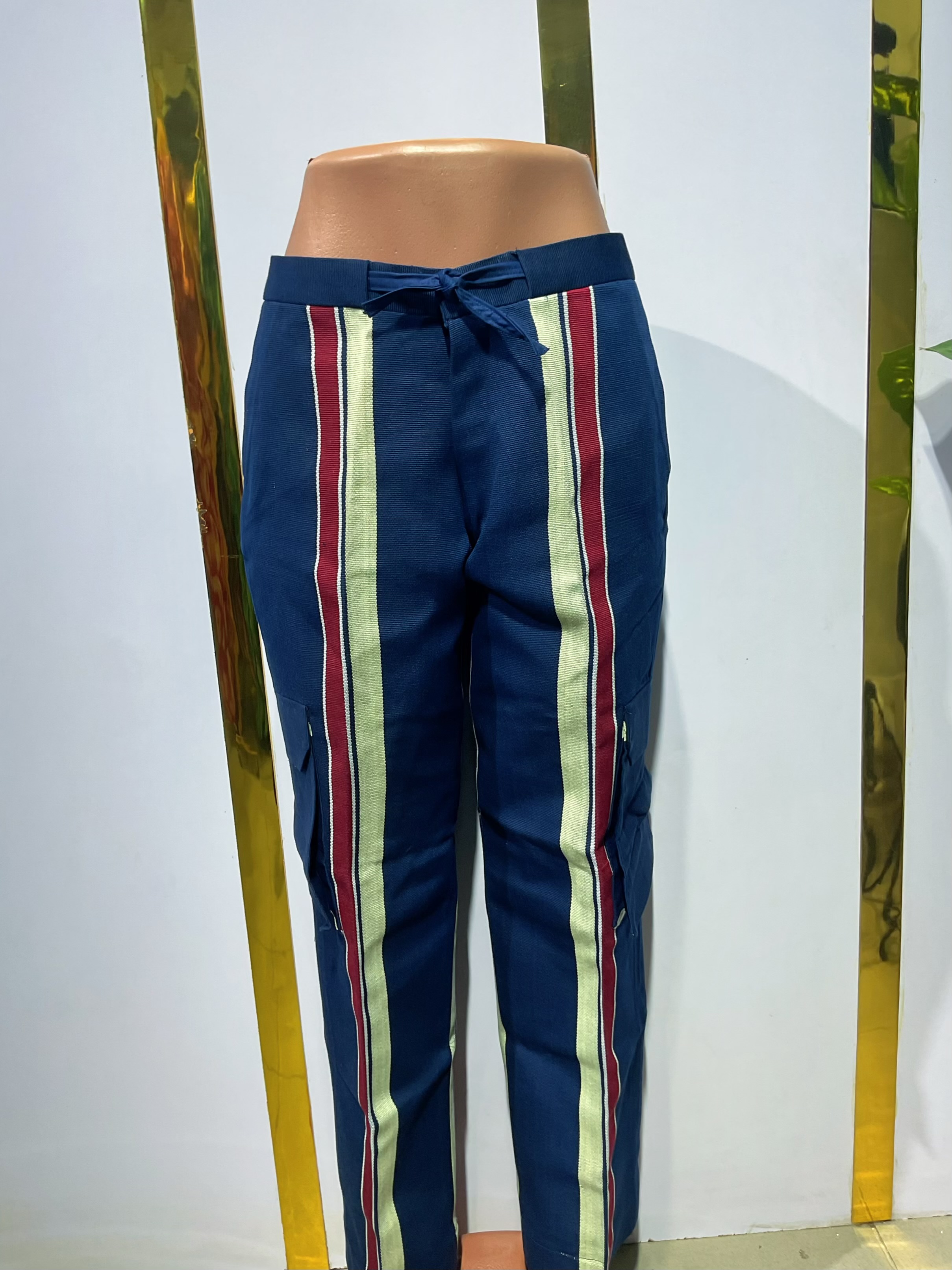 Aso oke combat pant