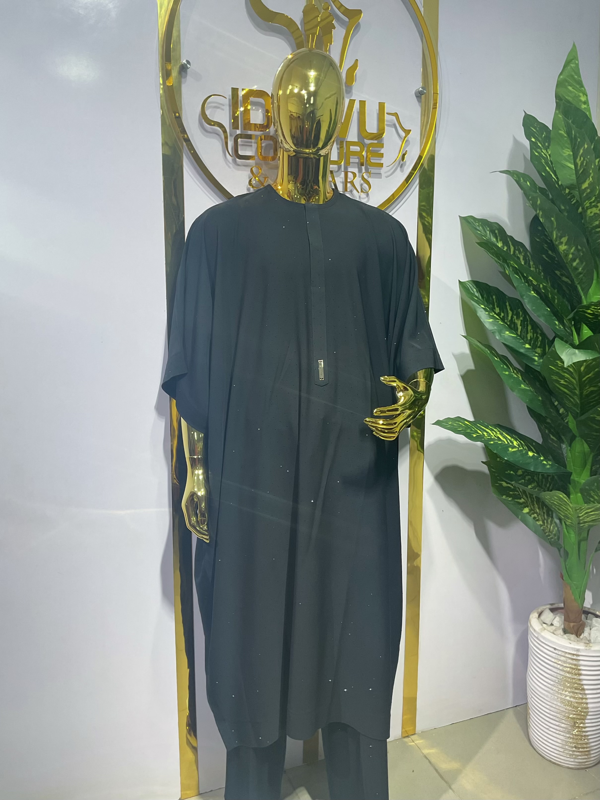 Men’s kaftan - black 