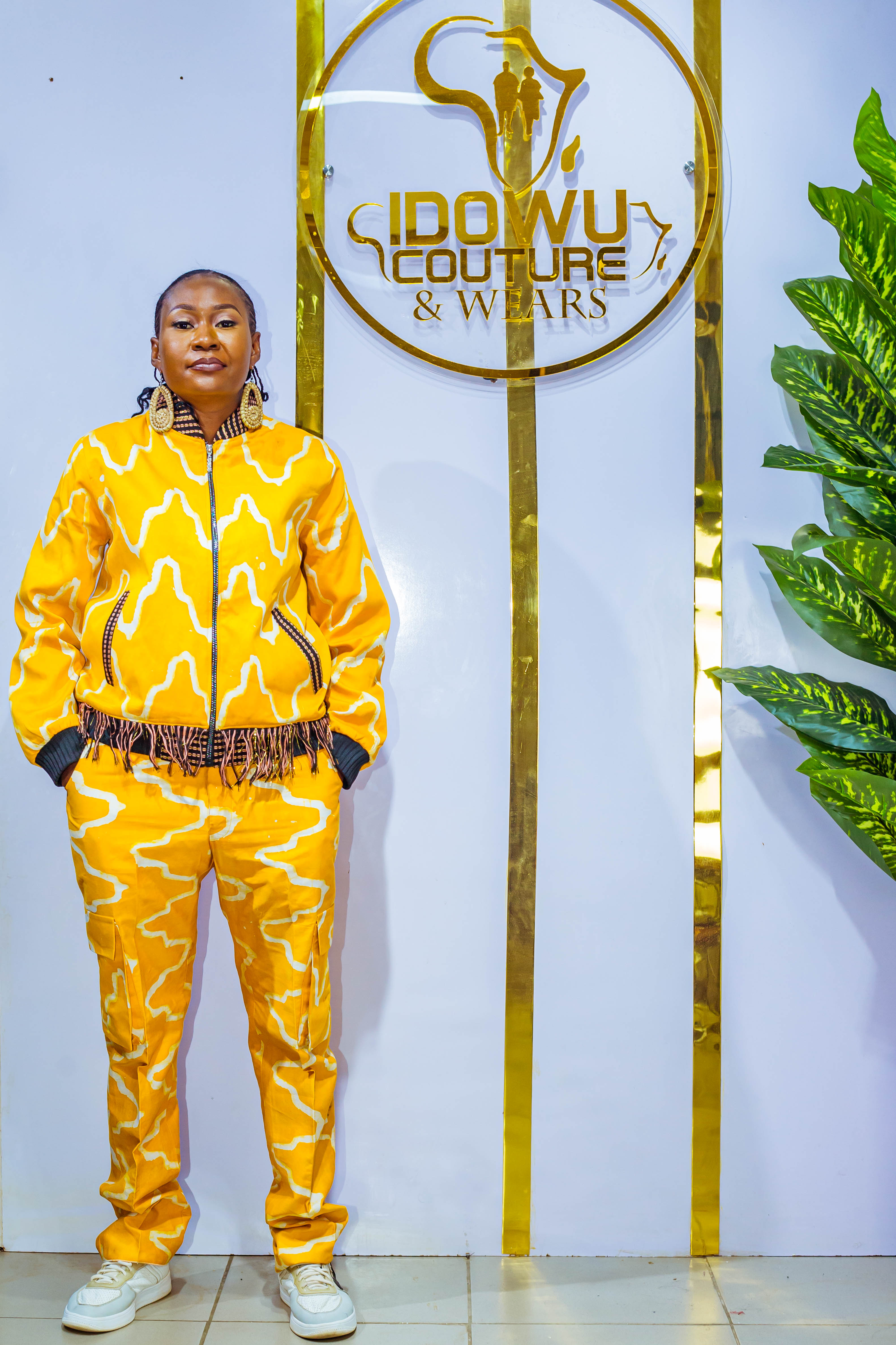 Bomber jacket- yellow 